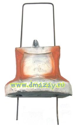 Подставка для чучел подсадных полукорпусных гусей/ Ноги на снегу (Краснодар)
